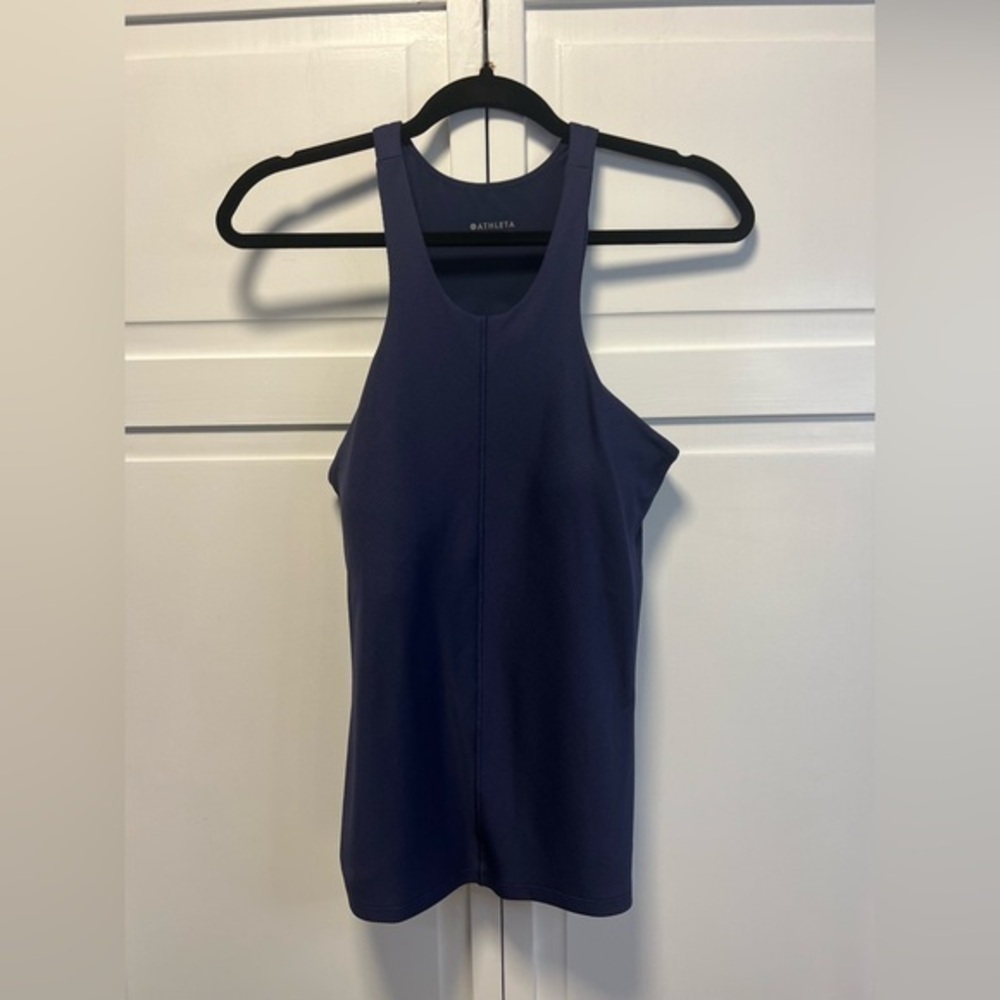 Athleta Intensity Support Tank Top With Cut Out Back Size Women’s Large